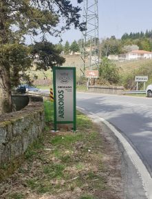 Face da tabuleta com Obrigado pela sua visita (2021)