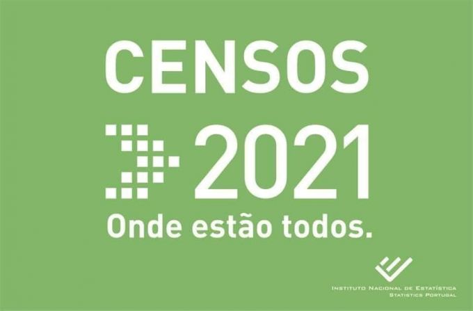 Logotipo Censos 2021. Assinatura: Onde estão todos.